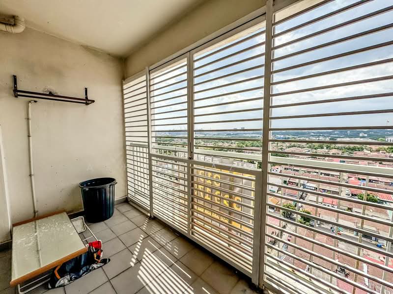 Servis Apartment untuk Dijual di Suri Puteri - Ashraf Azwan - Balcony - PropertyGuru.com.my