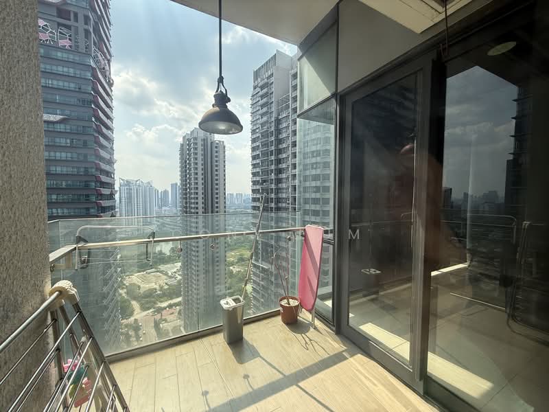 Servis Apartment untuk Disewa di The Elements - Cony Lum - Balcony - PropertyGuru.com.my