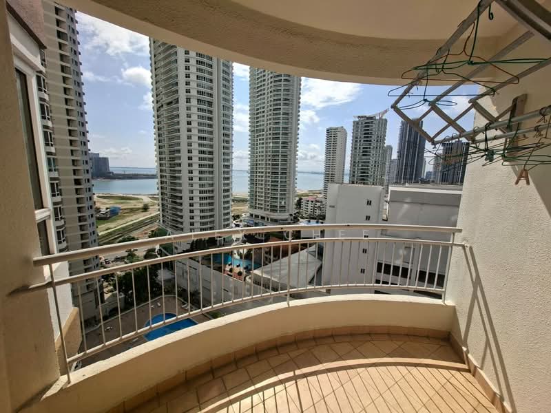 Condominium for Rent at Gurney Park Condominium - Alex Chee - Balcony - PropertyGuru.com.my
