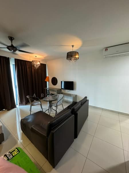 Service Residence for Rent at Trefoil @ Setia City - Abby Woo - Living Room - PropertyGuru.com.my