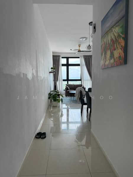 Servis Apartment untuk Dijual di Paradigm Residence - Jameson Choo - Living Room - PropertyGuru.com.my