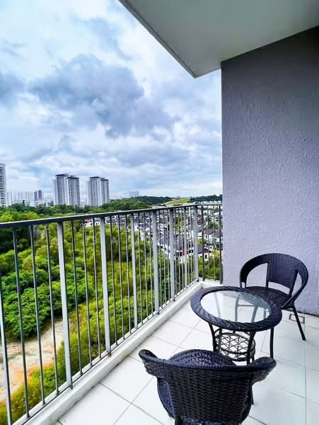 Kondominium untuk Disewa di Verdi Eco-Dominiums - Abdul Rahman M Samsudeen - Balcony - PropertyGuru.com.my