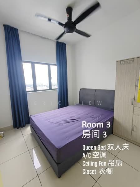 Service Residence for Rent at Traders Garden @ Cheras Selatan - Eric Liew - Bedroom - PropertyGuru.com.my