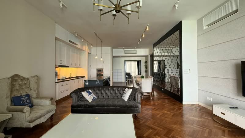 Kondominium untuk Disewa di Andaman @ Quayside - May Tan - Living Room - PropertyGuru.com.my