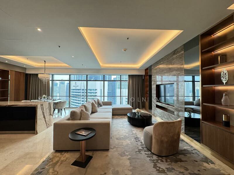 Servis Apartment untuk Dijual di Tropicana The Residences - Steve Ong - Living Room - PropertyGuru.com.my