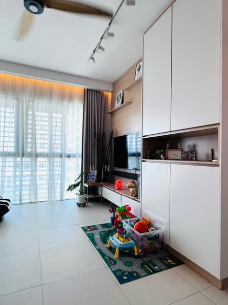 Service Residence for Rent at Cantara Residences - John Lee - Living Room - PropertyGuru.com.my