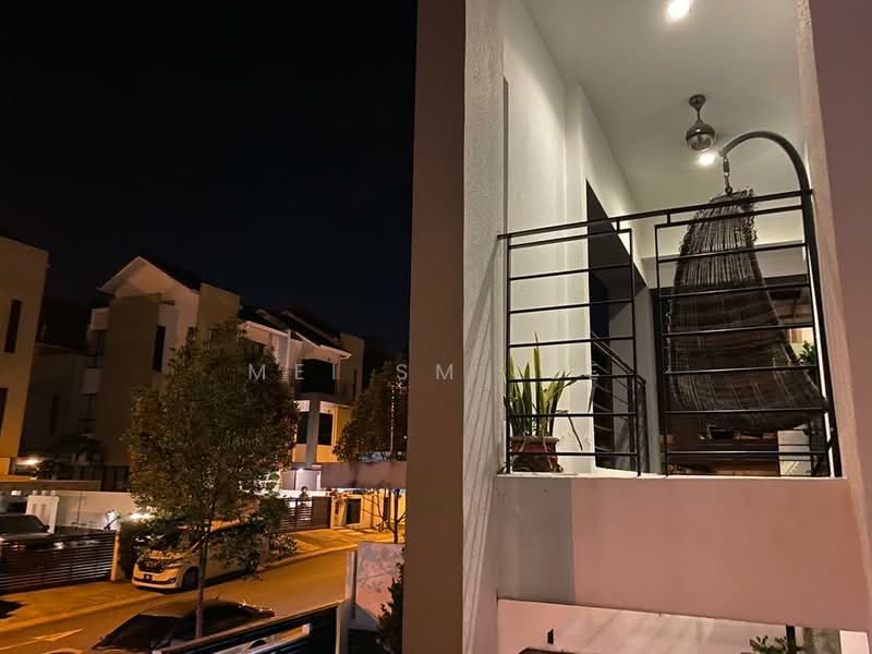Semi-Detached House for Rent in Bandar Sungai Long (Selangor) - Mei SM Lee - Twin Palms, Sungai Long Balcony - PropertyGuru.com.my