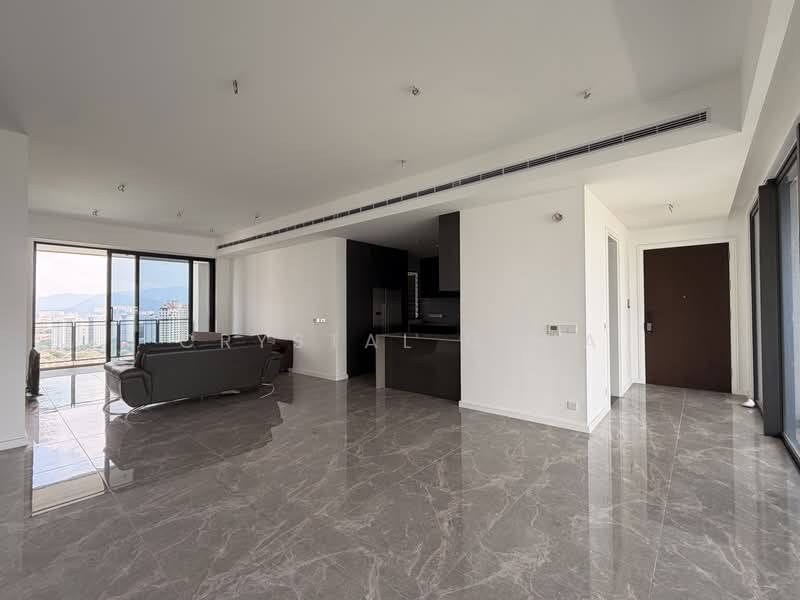Servis Apartment untuk Dijual di Park Regent @Desa Park City - Crystal Chua - Living Room - PropertyGuru.com.my