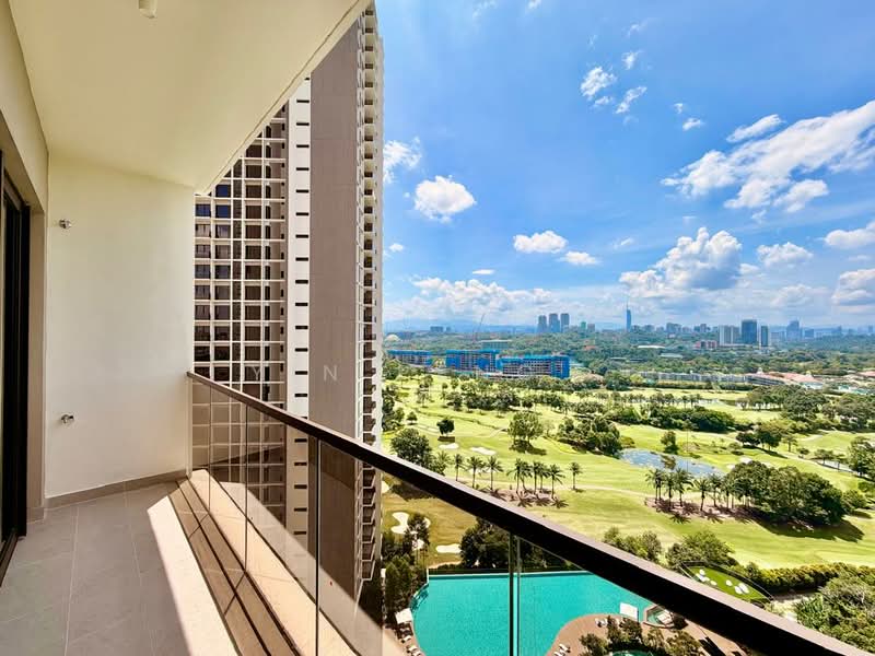 Service Residence for Rent at Jendela Residences - Yin Peng . - Balcony - PropertyGuru.com.my