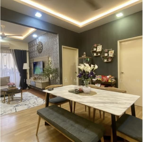Apartment for Sale at Pangsapuri Merak - Ahamadi Sabir - Living Room - PropertyGuru.com.my