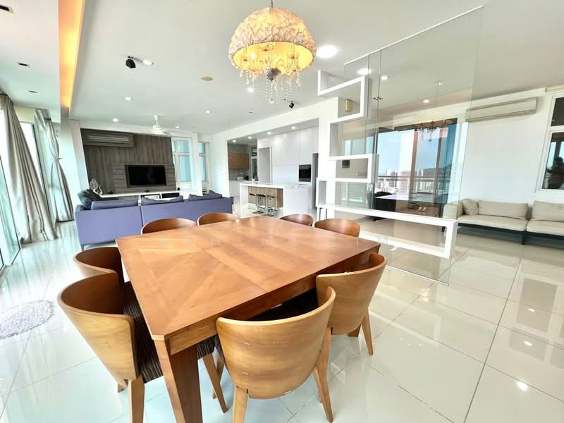 Kondominium untuk Disewa di Gurney Paragon - Ashley Lim - Living Room - PropertyGuru.com.my
