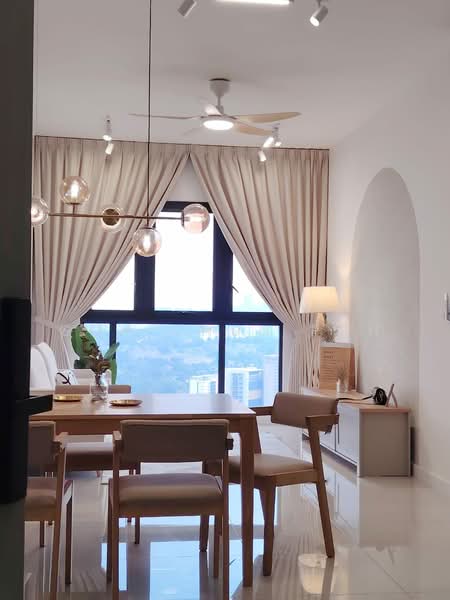 Kondominium untuk Disewa di Skyline KL - Goh Chun Poh - Dining Room - PropertyGuru.com.my