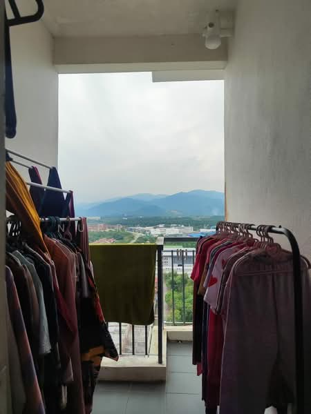 Service Residence for Sale at Ascotte Boulevard - Nurra Eikin - Balcony - PropertyGuru.com.my