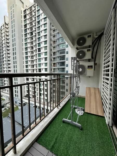 Service Residence for Sale at The Garden Residences - James Tan - Balcony - PropertyGuru.com.my