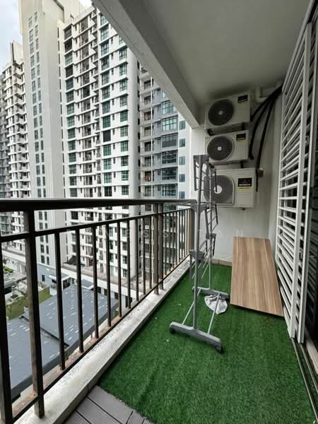 Service Residence for Sale at The Garden Residences - Erness Tan - Balcony - PropertyGuru.com.my
