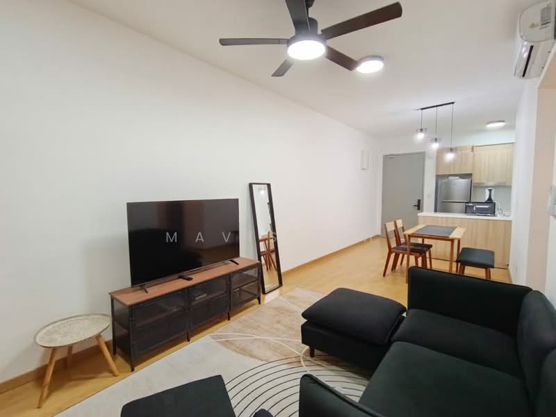 Servis Apartment untuk Disewa di Maya Bay Residences @ Gamuda Cove - Mavis Teh - Living Room - PropertyGuru.com.my