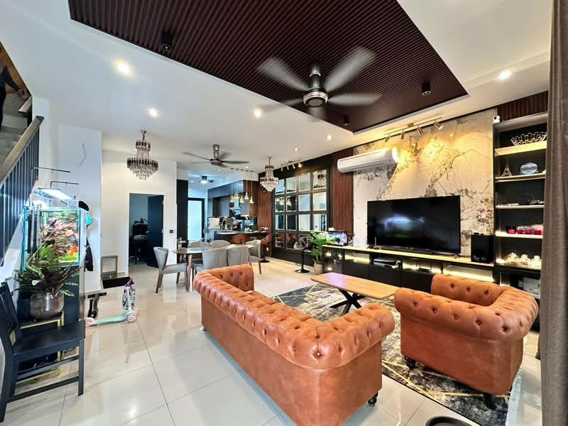 Rumah Teres 2 Tingkat untuk Disewa di Iskandar Puteri (Nusajaya) (Johor) - NG ZEN XI - Living Room - PropertyGuru.com.my