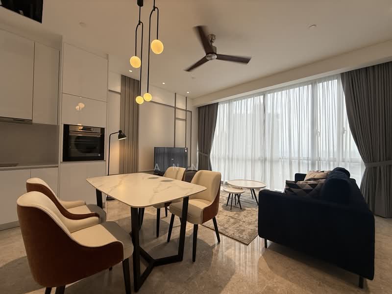 Service Residence for Rent at SO Sofitel Kuala Lumpur Residences - Ann . - Living Room - PropertyGuru.com.my