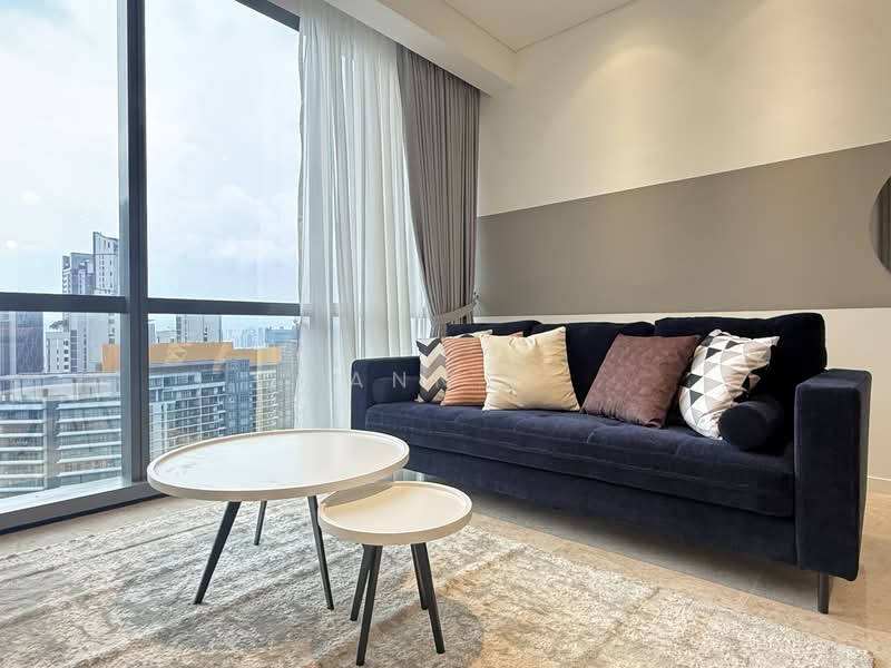 Service Residence for Rent at SO Sofitel Kuala Lumpur Residences - Ann . - Living Room - PropertyGuru.com.my