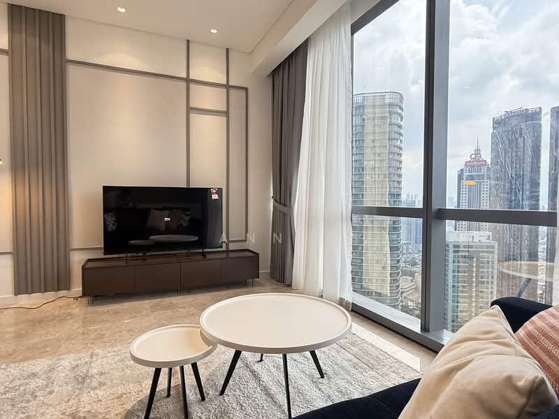 Service Residence for Rent at SO Sofitel Kuala Lumpur Residences - Ann . - Living Room - PropertyGuru.com.my