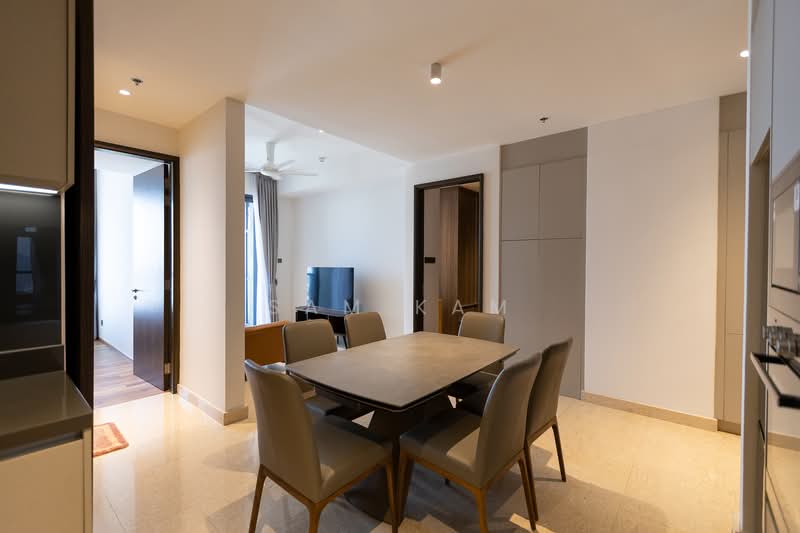 Service Residence for Rent at Marriott Residence @ Gurney - Sam Kam - Dining Room - PropertyGuru.com.my