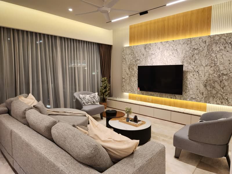 Servis Apartment untuk Dijual di TRX Residences - James Ng - Living Room - PropertyGuru.com.my