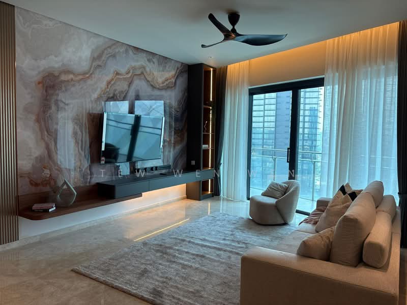 Servis Apartment untuk Disewa di Damansara City Residency (DC Residensi) - Tew Wen Wen - Living Room - PropertyGuru.com.my