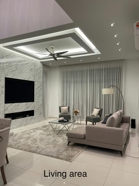 Semi-Detached House for Sale in Cyberjaya (Selangor) - PeiGee . - Living Room - PropertyGuru.com.my
