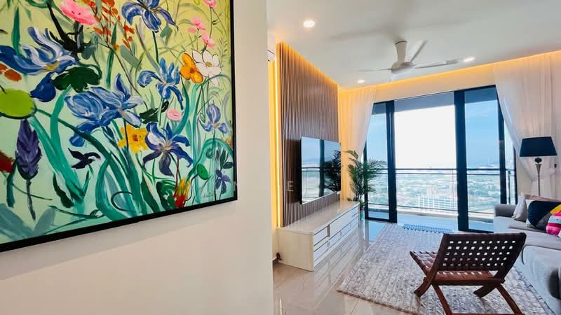 Kondominium untuk Disewa di Muze @ PICC - Xinnee . - Living Room - PropertyGuru.com.my