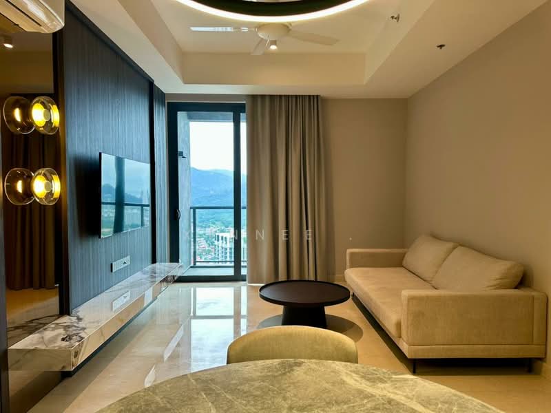 Service Residence for Rent at Marriott Residence @ Gurney - Xinnee . - Living Room - PropertyGuru.com.my