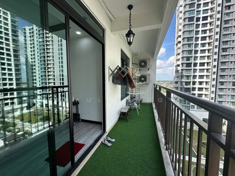 Service Residence for Sale at The Garden Residences - Pauline Ng - Balcony - PropertyGuru.com.my