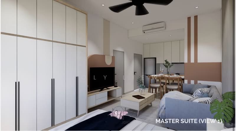 Kondominium untuk Disewa di Emerald Hill - Joly Liew - Master Bedroom - PropertyGuru.com.my