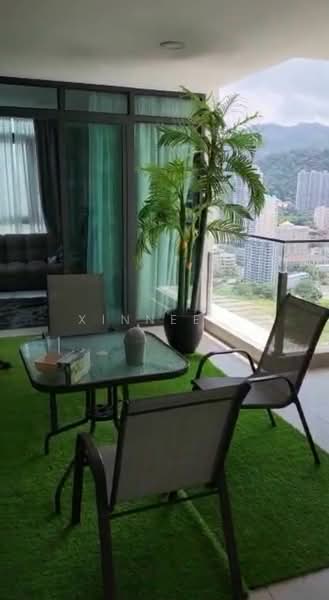Kondominium untuk Dijual di Marinox Sky Villas - Xinnee . - Balcony - PropertyGuru.com.my