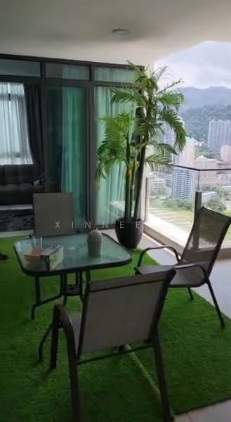 Kondominium untuk Dijual di Marinox Sky Villas - Xinnee . - Balcony - PropertyGuru.com.my