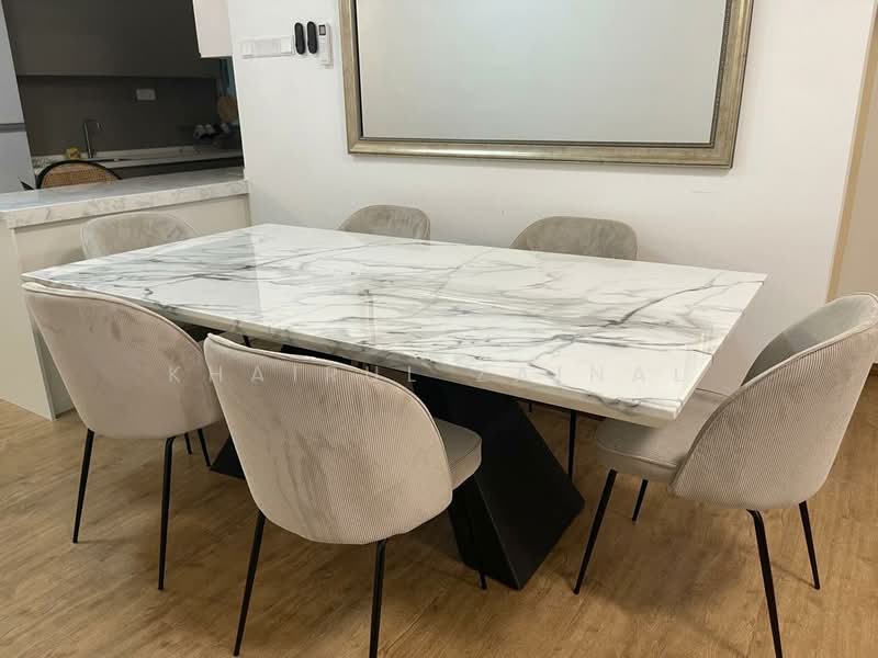 Kondominium untuk Disewa di Lakefront Homes - Khairul Zainal - Dining Room - PropertyGuru.com.my