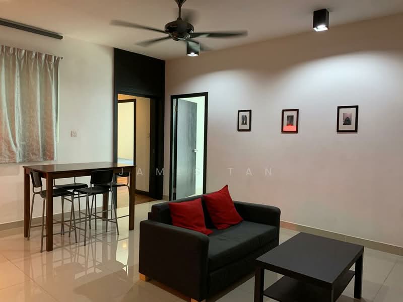 Servis Apartment untuk Disewa di Ritze Perdana 2 - James Tan - Living Room - PropertyGuru.com.my