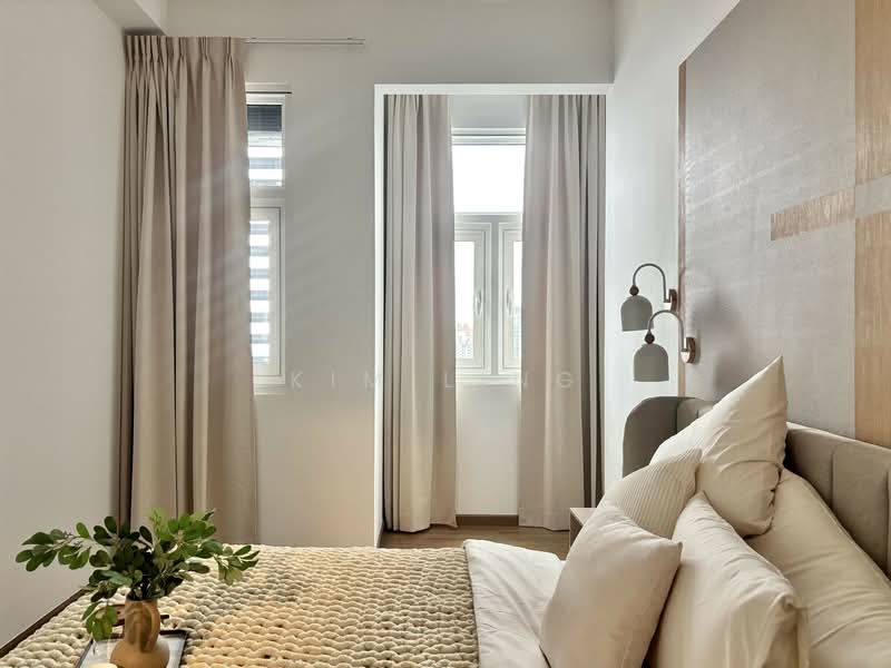 Service Residence for Rent at Met 1 Residences - Kim Ling - Master Bedroom - PropertyGuru.com.my