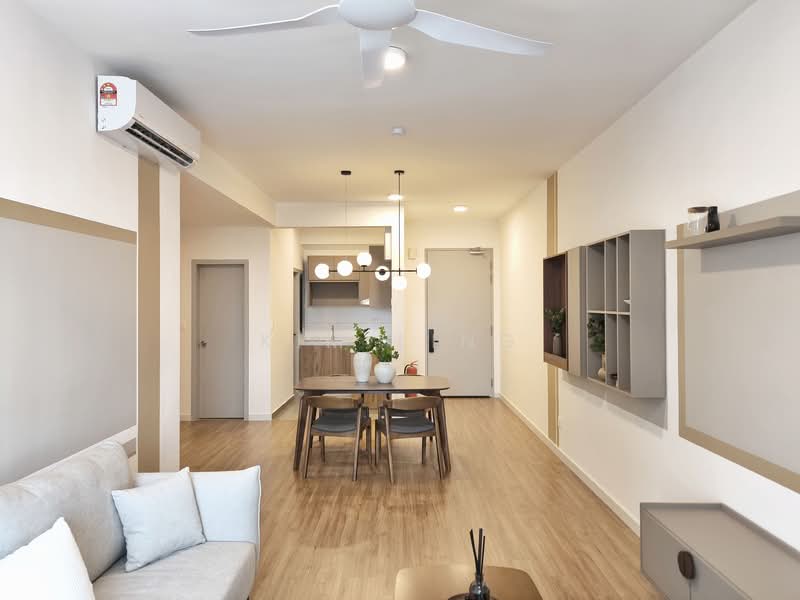 Servis Apartment untuk Disewa di Helix2 @ PJ South - Kim Ling - Living Hall - PropertyGuru.com.my