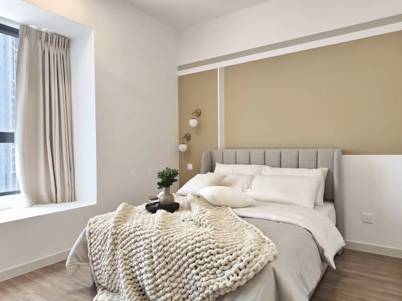 Servis Apartment untuk Disewa di Helix2 @ PJ South - Kim Ling - Master Bedroom - PropertyGuru.com.my
