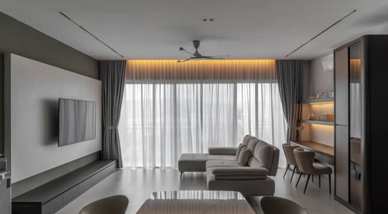 Condominium for Sale at The Rainz - ANS TOH - Living Room - PropertyGuru.com.my