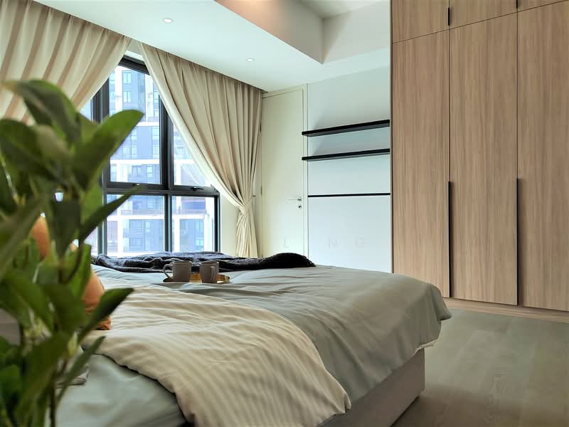 Service Residence for Rent at Ooak Serviced Apartments @ Kiara 163 - Kim Ling - Master Bedroom - PropertyGuru.com.my