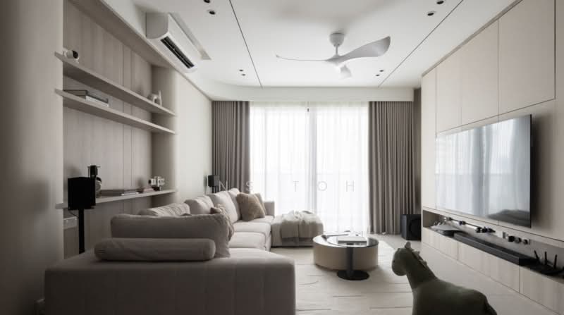 Servis Apartment untuk Dijual di The Park 2 - ANS TOH - Living Room - PropertyGuru.com.my