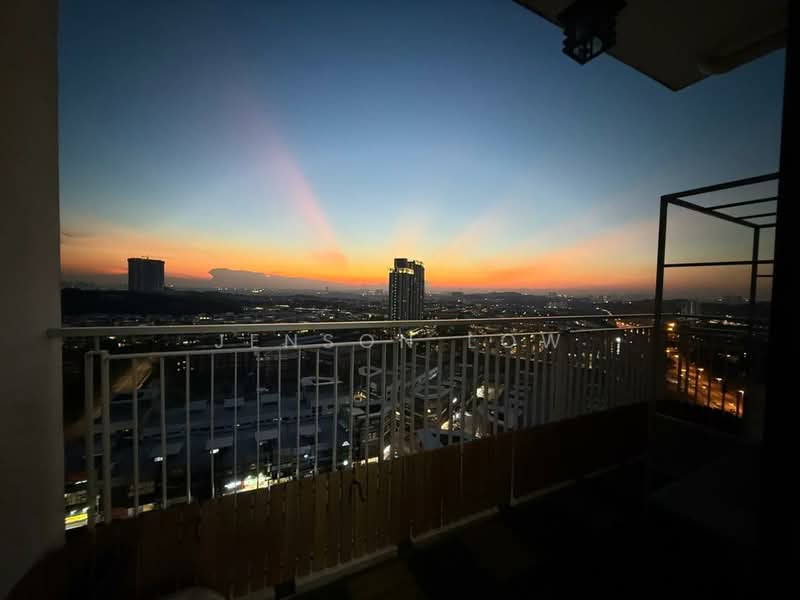 Service Residence for Sale at Zentro Residences Serviced Apartment - Jenson Low - Balcony - PropertyGuru.com.my