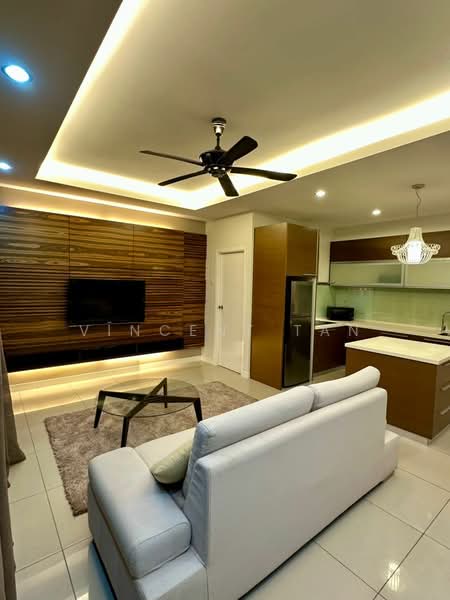 Service Residence for Rent at Birch Regency @ Penang Times Square - Vincent Tan - Living Room - PropertyGuru.com.my