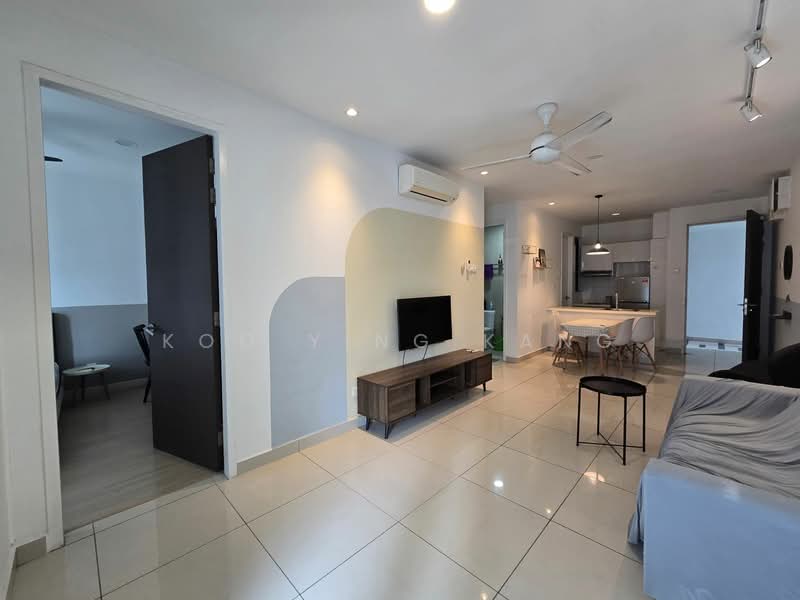 Service Residence for Rent at H2O Residences - Koo Ying Kang - Living Room - PropertyGuru.com.my