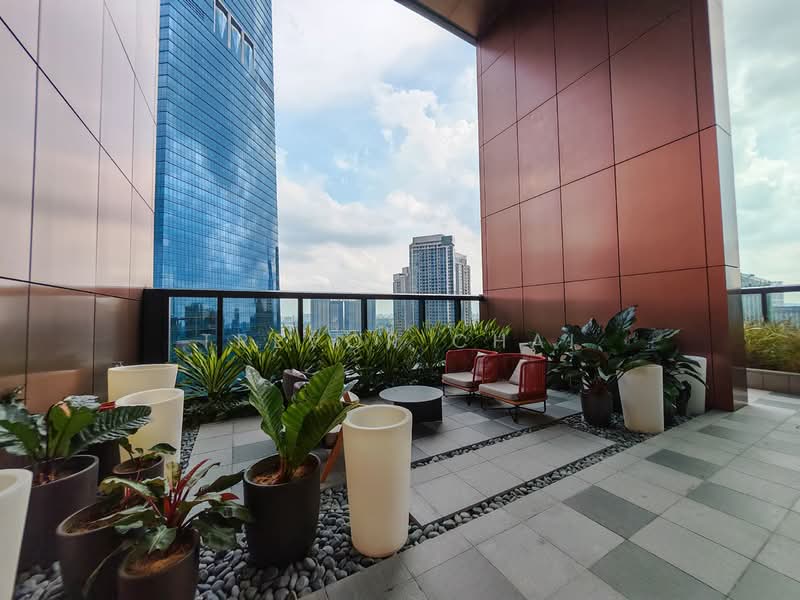 Service Residence for Rent at TRX Residences - Trevor Chai - Balcony - PropertyGuru.com.my