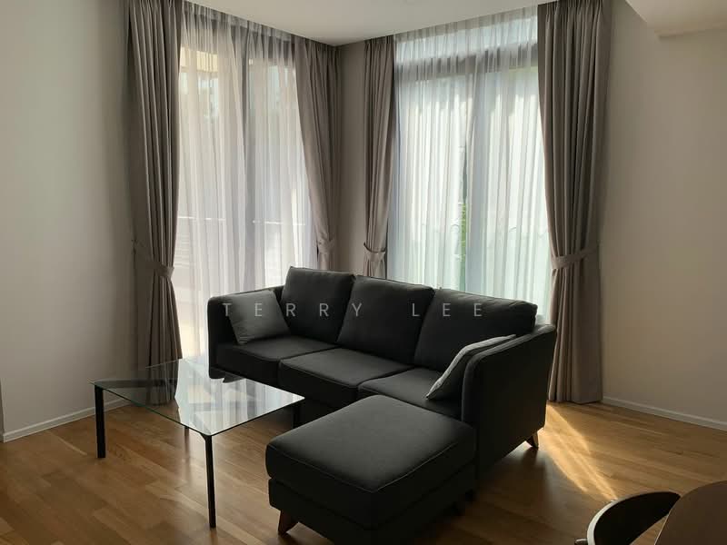 Servis Apartment untuk Disewa di Arcoris Residences - Terry Lee - Living Room - PropertyGuru.com.my