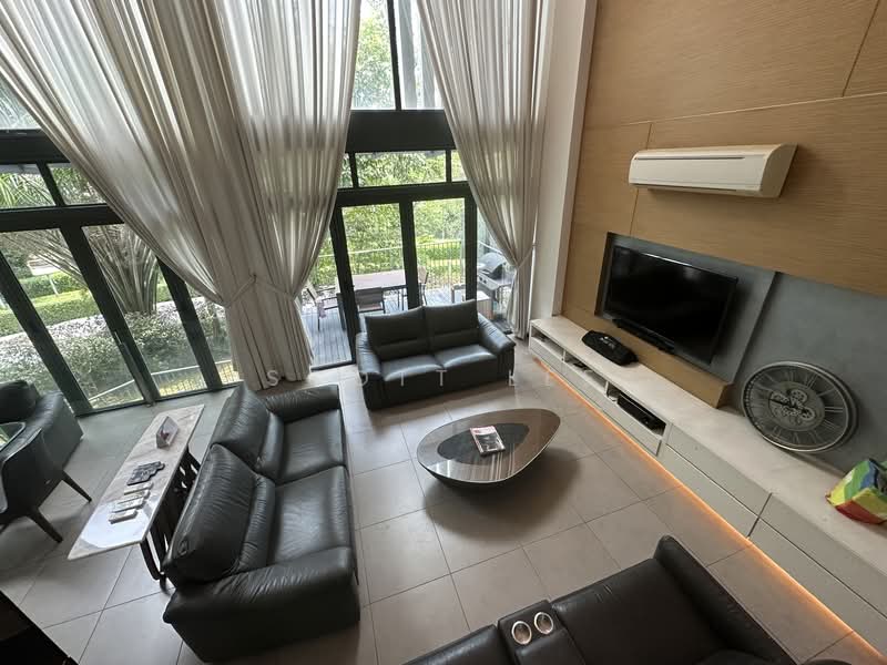 Rumah Teres 2.5 Tingkat untuk Disewa di The Mansions (Desa Parkcity) - Scott Lee - Living Room - PropertyGuru.com.my