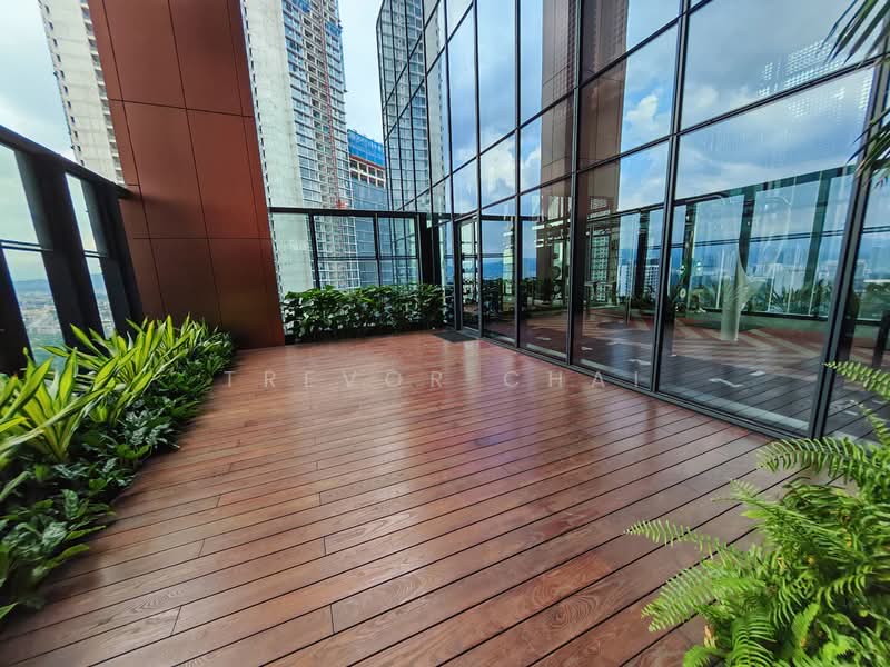 Service Residence for Rent at TRX Residences - Trevor Chai - Balcony - PropertyGuru.com.my