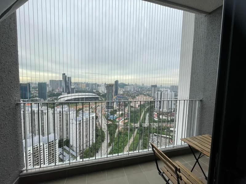 Servis Apartment untuk Disewa di The Era @ Duta North - Anna Teo - Balcony - PropertyGuru.com.my